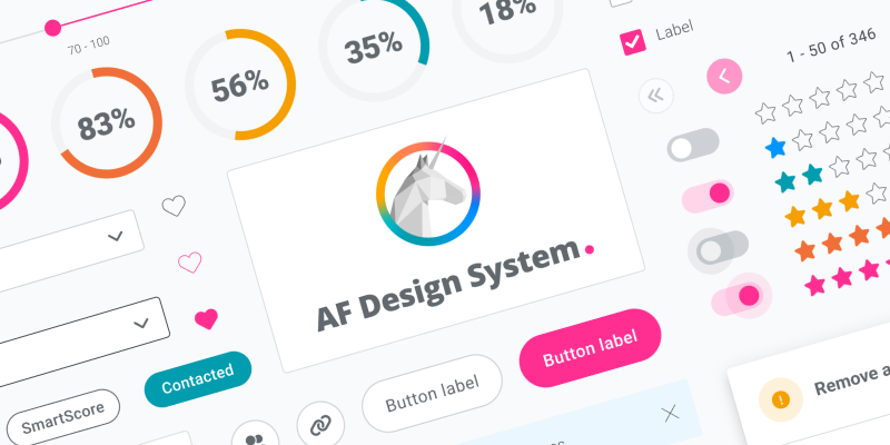 AF Design System project cover